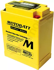 Batterie sans entretien Motobatt Quadflex MB12U 12N12-4A 12V 15Ah-1
