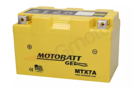 Motobatt MTX7A YTX7A 12V 7Ah priežiūros nereikalaujantis gelinis akumuliatorius-2