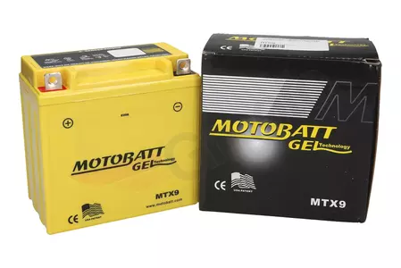 Motobatt MTX9 YTX9 9Ah bezúdržbová gélová batéria-1