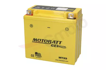 Baterie cu gel fără întreținere Motobatt MTX9 YTX9 YTX9 9Ah-2