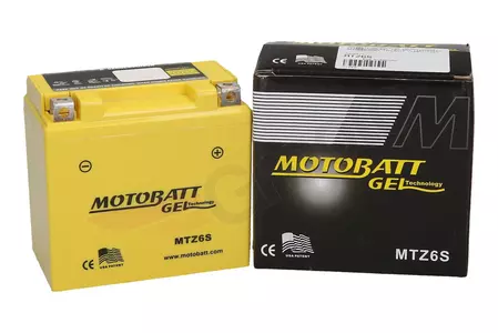 Akumulator bezobsługowy żelowy Motobatt MTZ6S YTZ6S 12V 6Ah Produkt wycofany z oferty-1