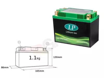 Landport LiFePO4 LFP16 12V 5Ah lithium-ion batterij - LFP16