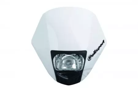 Polisport HMX prednja svjetiljka prednjeg svjetla, bijela - 8662800001