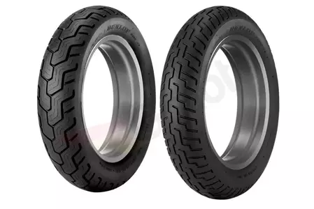 Reifen Dunlop D404 130/90-15 66P TT hinten DOT 22/2021 - 650804