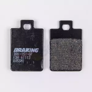 Спирачни накладки Braking Semi Metallic 805SM1 - 805SM1