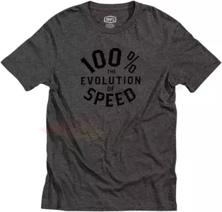 Camiseta 100% Porcentaje modelo Evolve Charcoal Heather color gris M - 32106-052-11
