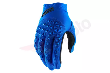 Handschuhe 100% Prozent Airmatic blau/schwarz M - 10012-215-11