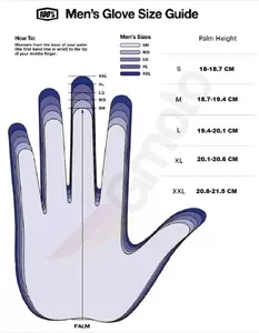 Handschuhe 100% Prozent Brisker softshell schwarz/grau L-2