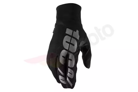 Γάντια μοτοσικλέτας 100% Procent Hydromatic αδιάβροχο χρώμα μαύρο L - 10011-001-12