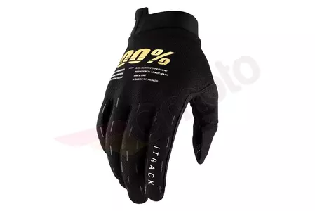 Handschuhe 100% Prozent Itrack Youth schwarz S - 10015-001-04