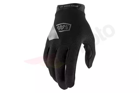 Motorcykelhandskar 100% Percent Ridecamp Handskar färg svart XL - 10011-00008