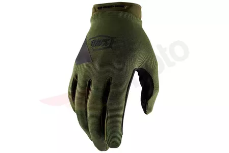 Rękawice motocyklowe 100% Procent Ridecamp Gloves zielony M - 10011-00001