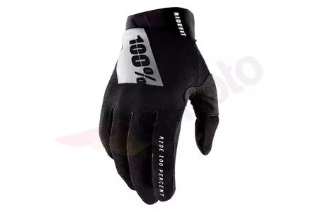 Ръкавици за мотоциклет 100% процент Ridefit цвят черен M - 10014-001-11