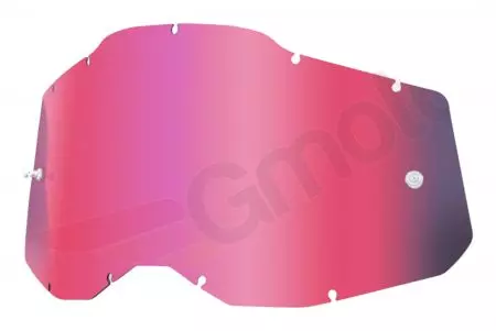 Lentile de ochelari de protecție 100% Procent Racecraft 2 Accuri 2 Strata 2 culoare roz - 59078-00006