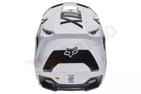 Kask motocyklowy Fox V1 Lux Black/White XL-4