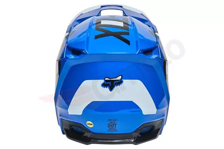 Fox V1 Lux Blue S Motorradhelm-4