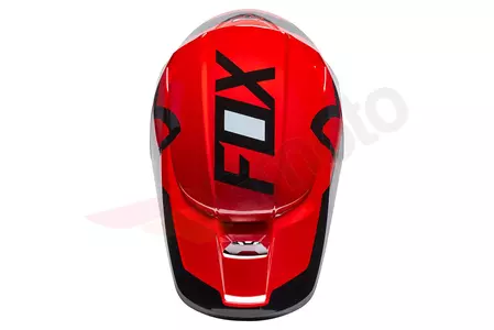 Motocyklová přilba Fox V1 Lux Fluorescent Red S-3