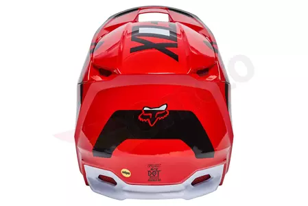 Motocyklová přilba Fox V1 Lux Fluorescent Red S-4