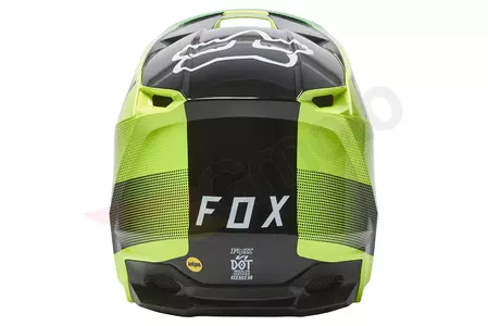 Kask motocyklowy Fox V1 RIDL Fluorescent Yellow L-4
