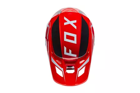 Kask motocyklowy Fox V2 Merz Fluorescent Red M-3