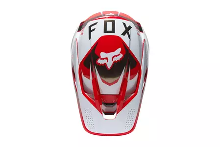 Kask motocyklowy Fox V3 RS Mirer Fluorescent Red S-2