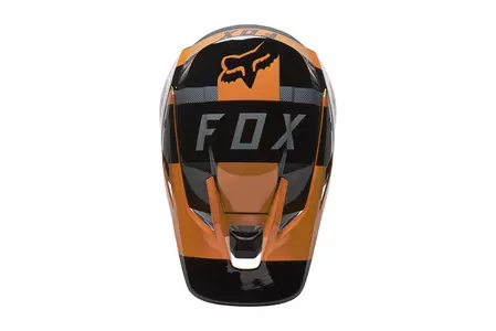 Casco moto Fox V3 RS Riet Negro/Oro S-3