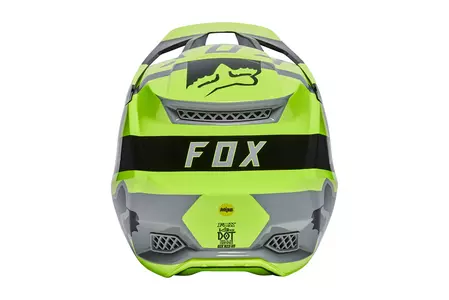 Kask motocyklowy Fox V3 RS Riet Fluorescent Yellow L-4