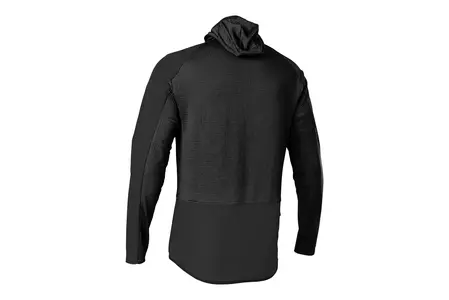 Fox Defend Thermo Schwarz Sweatshirt mit Kapuze M-2