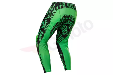 Pantalones moto Fox 180 Peril Verde fluorescente 32-3