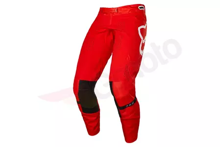 Fox 360 Merz Fluorescenčné červené nohavice na motorku 32 - 28137-110-32