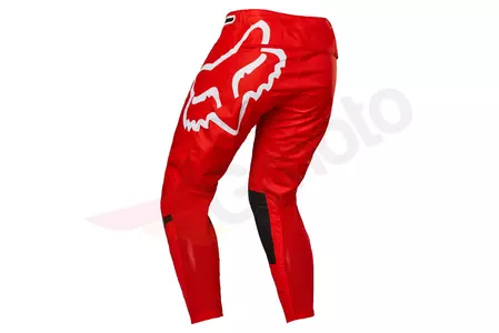 Pantaloni de motocicletă Fox 360 Merz roșu fluorescent 32-3