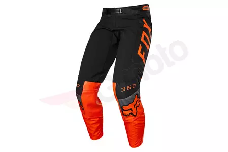 Spodnie motocyklowe Fox Junior 360 Dier Fluorescent Orange Y22 - 28181-824-Y22