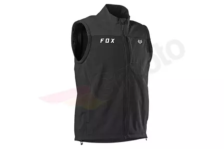 Jacheta de motociclete Fox Legion Softshell negru/argintiu L-6