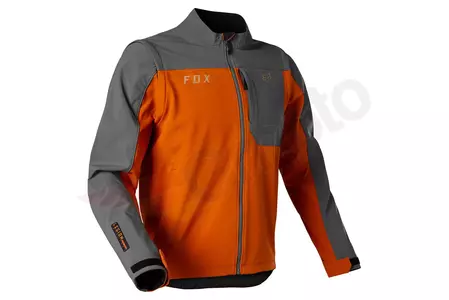 Motociklistička jakna Fox Legion Softshell Burnt Orange M-2