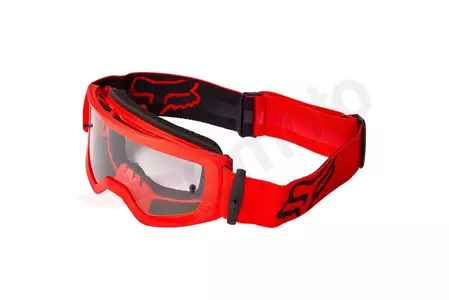 Fox Junior Main Stray Fluoreszkáló piros védőszemüveg - átlátszó lencse (1 lencse tartozék) - 26472-110-YOS