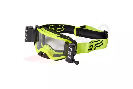 Occhiali Fox Airspace Stray Roll Off giallo fluo OS - 28054-130-OS