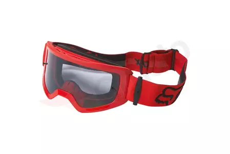 Fox Main S Stray Fluorescent Red goggles - Klar linse (1 linse inkluderet)-1
