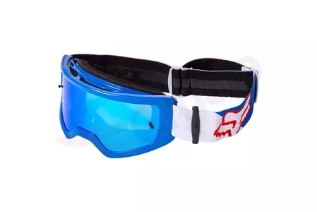 Fox Main Skew Spark Weiß/Rot/Blau OS Schutzbrille-1