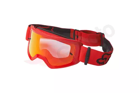 Fox Main Stray Spark Fluoreszierend Rot OS Schutzbrille-1