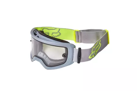 Ochelari de protecție Fox Main Stray Steel Grey - Lentile transparente (1 lentilă inclusă)-2
