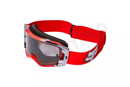 Óculos de proteção Fox VUE Stray Fluorescent Red - Lente cinzenta escura (1 lente e tampas incluídas)-1