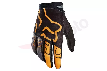 Fox 180 Skew Black/Gold XL Ръкавици за мотоциклетизъм - 28156-595-XL
