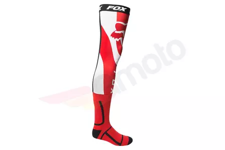 Fox Mirer Knee Brace Fluorescent Red L șosete