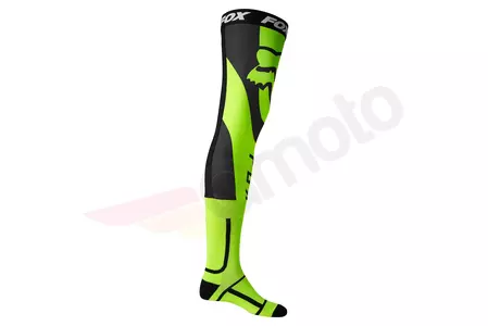 Fox Mirer Knee Brace Fluorescent Yellow L čarape - 28158-130-L