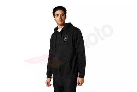 Fox Pinnacle zip hoodie Black/Black L - 28651-021-L