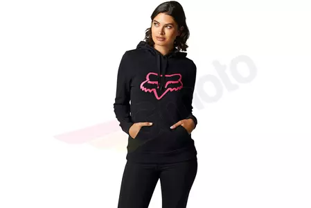Fox Lady Boundary Black/Pink S džemperis su gobtuvu - 26523-285-S