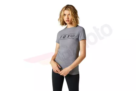 Fox Lady Pinnacle Tech Heather Graphite S T-Shirt-2