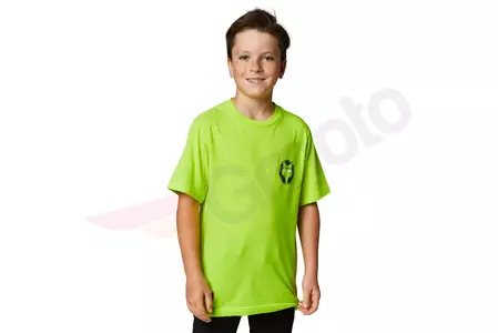 Juniorské tričko Fox Nobyl Fluorescent Yellow YL-1