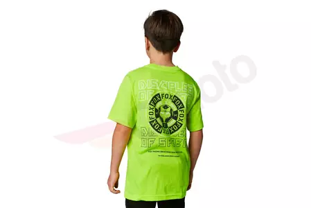 Fox Junior T-Shirt Nobyl Fluorescerend Geel YL-3