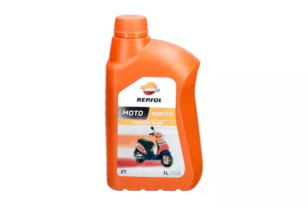 Motorrad Motoröl Repsol 2T Moto Scooter 1L synthetisch-2